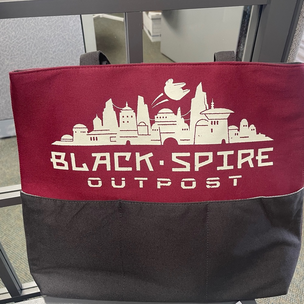Black-Spire tote bag